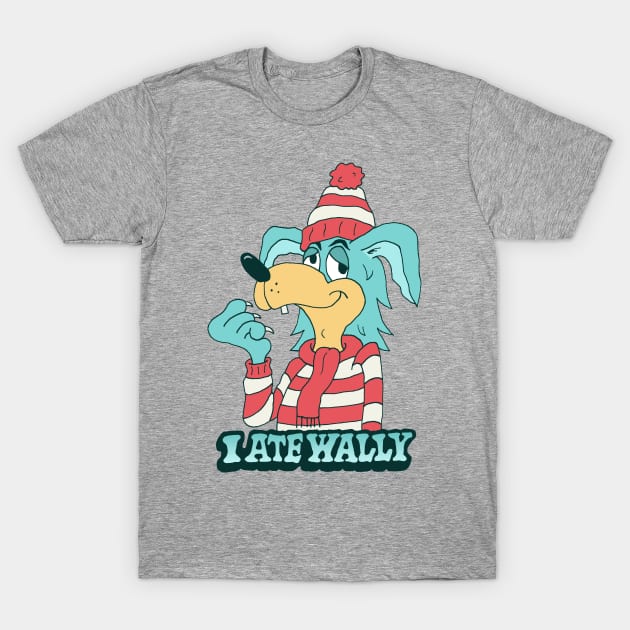 I ATE WALLY T-Shirt by andewhallart